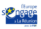 Logo l'europe s'engage réunion