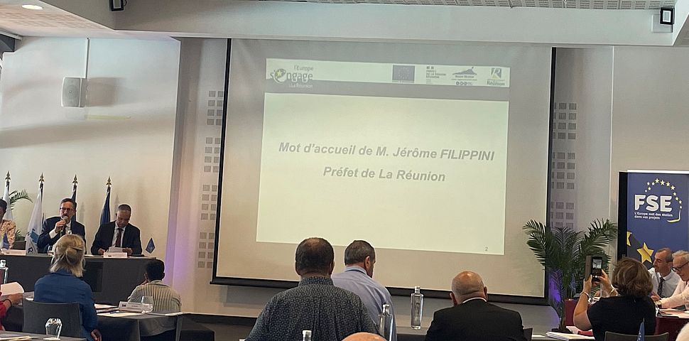 La délégation de la Commission européenne en visite à La Réunion à l’occasion du Comité national de suivi plurifonds