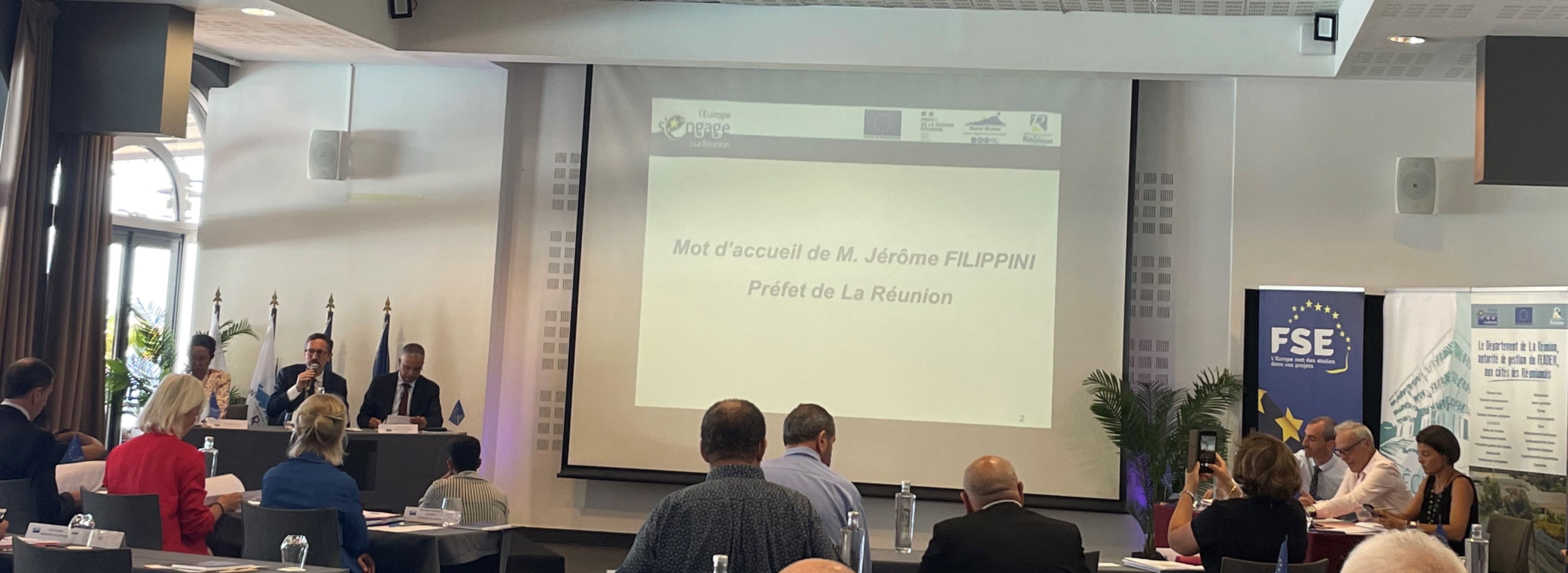La délégation de la Commission européenne en visite à La Réunion à l’occasion du Comité national de suivi plurifonds